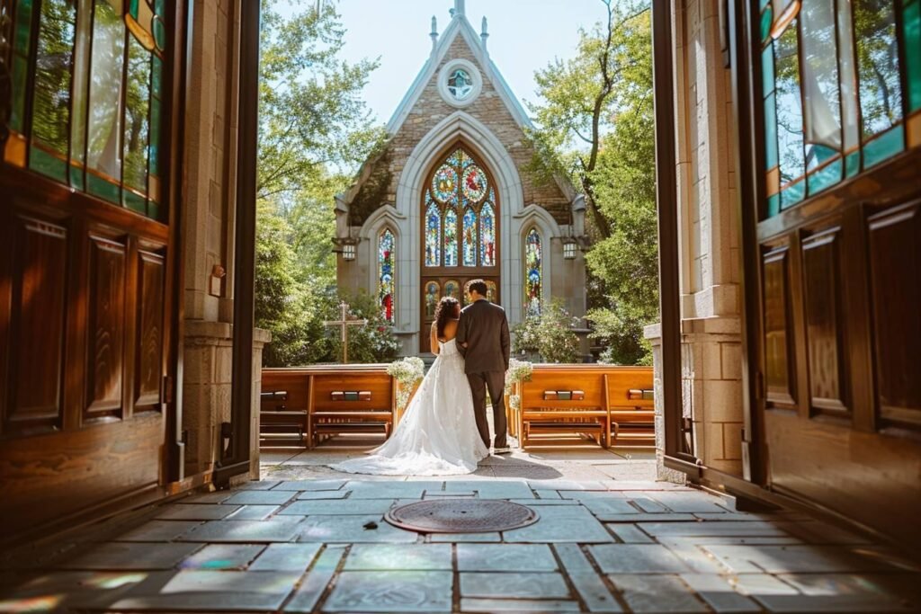 Combien coûte un mariage à l'église ? Tarifs et frais pour une cérémonie religieuse