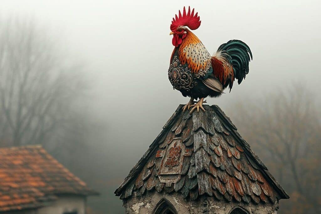 Pourquoi y a t il un coq sur les églises : origines et symbolisme