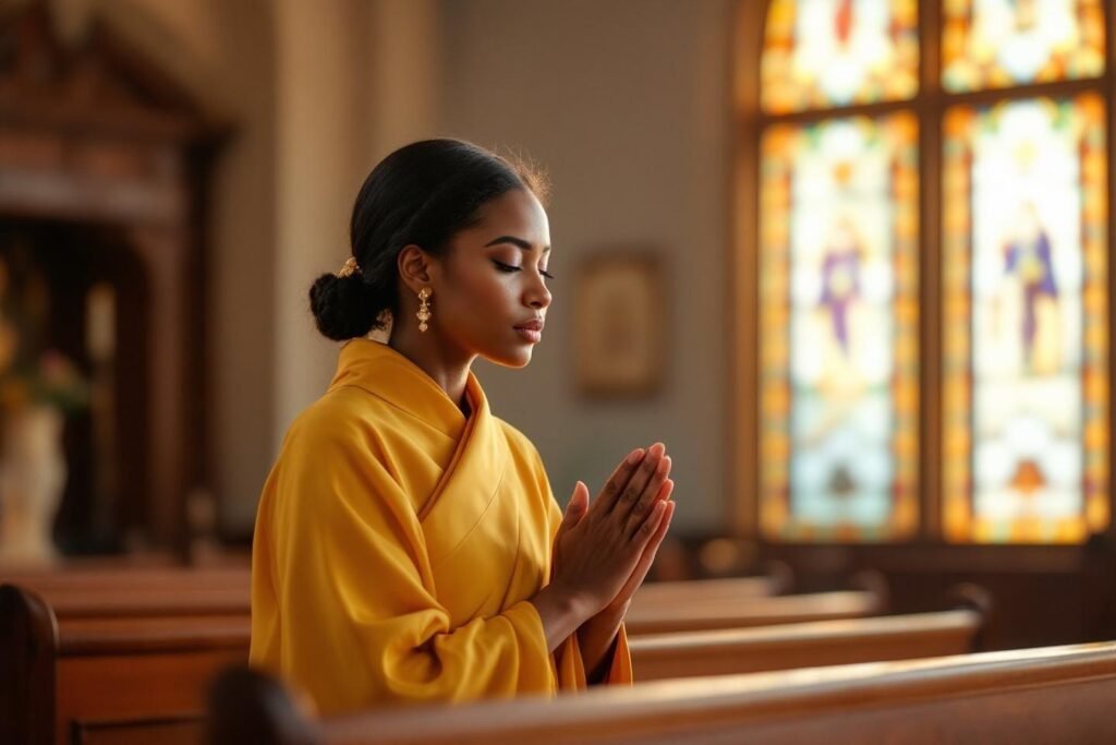 Je vous salue Marie : prière complète et signification